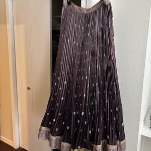Elegant Purple Lehenga